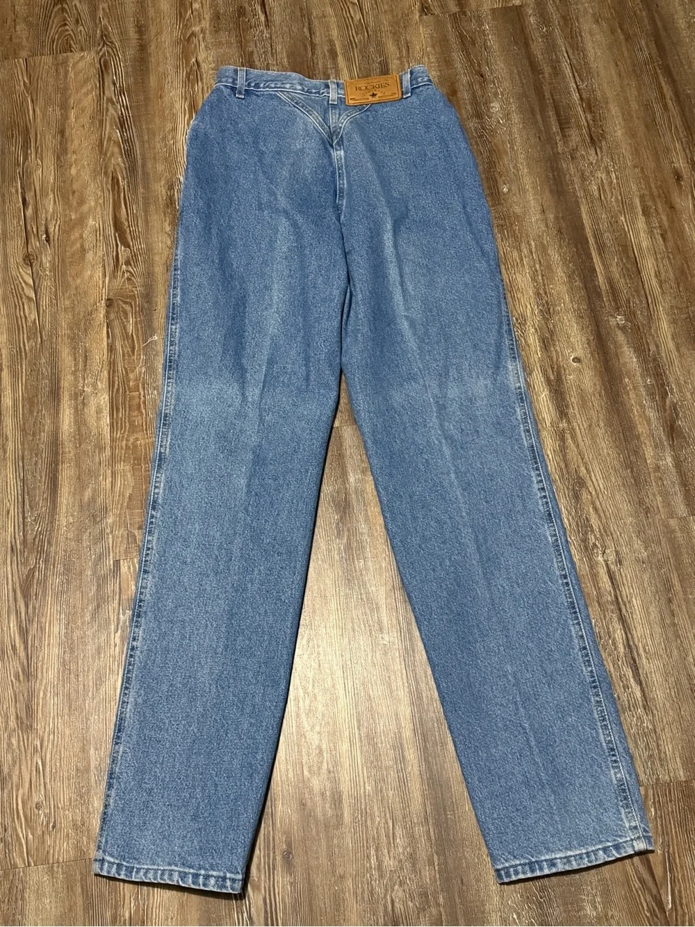 Vintage Rockies Straight Leg Jeans Women's 9/10 Classic Wash 90s Bareback Denim